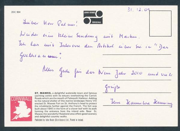 St. Mawes Cornwall England